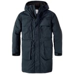 Manteau à capuche pour hommes Bleu foncé