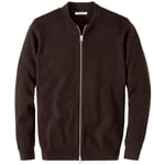 Cardigan pour homme Marron