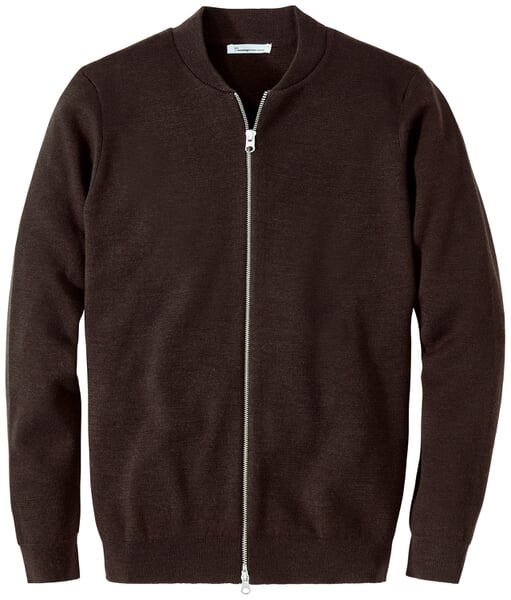 Herren-Strickjacke Braun