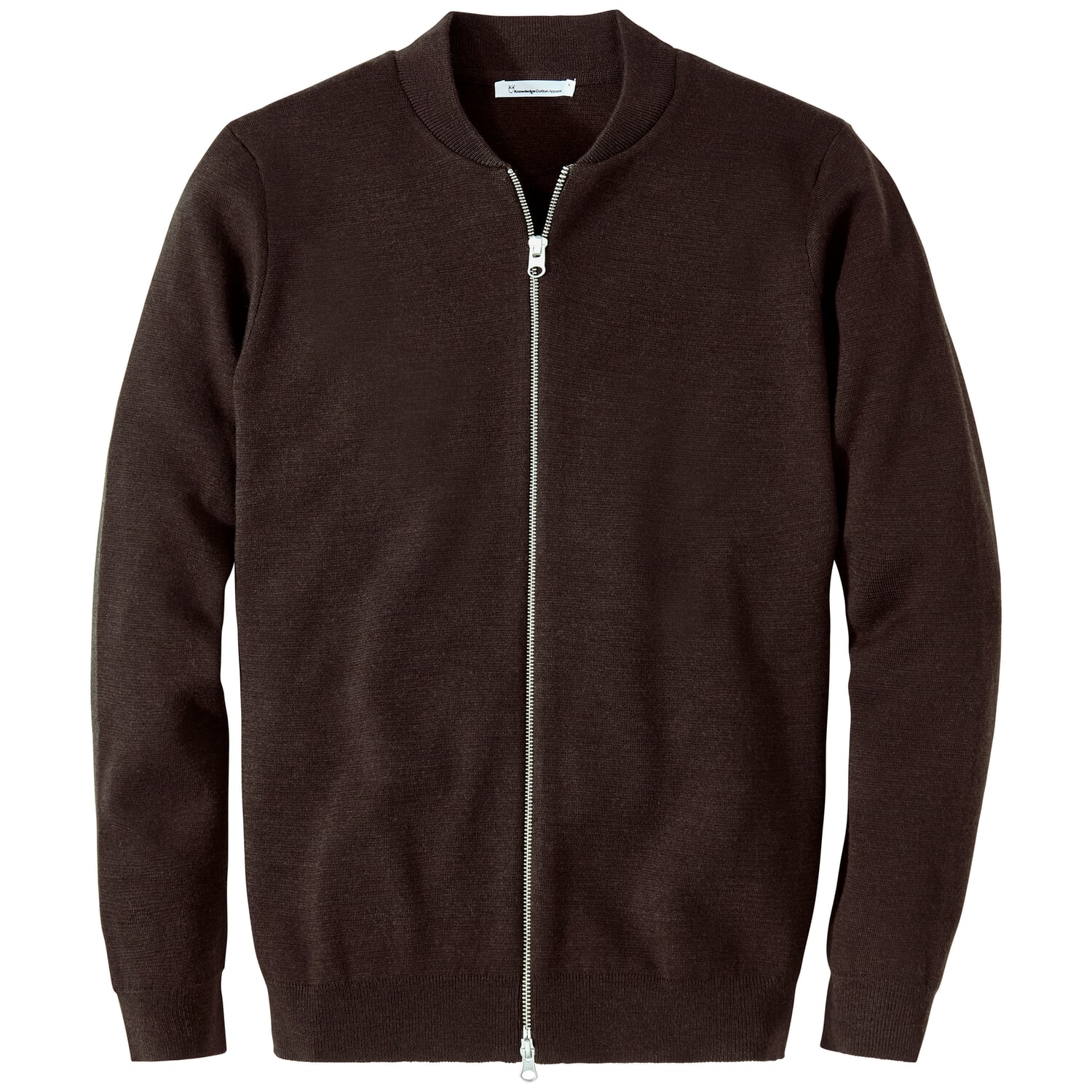 Cardigan Herrenstrickjacke Braun Sansibar Feine Strickjacke Herren