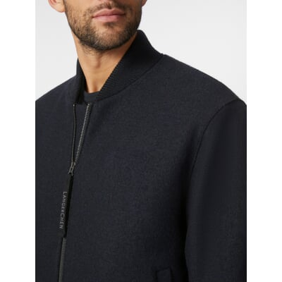 Herrenblouson Wolle, Schwarz | Manufactum