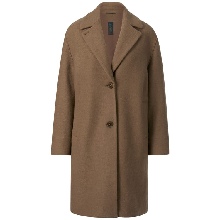 Ladies wool coat, Brown