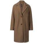 Manteau de laine pour femme Marron