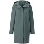 Women's wool parka Sage