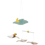 Mobile en bois « Oies »