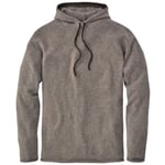 Men knitted hoodie Light brown