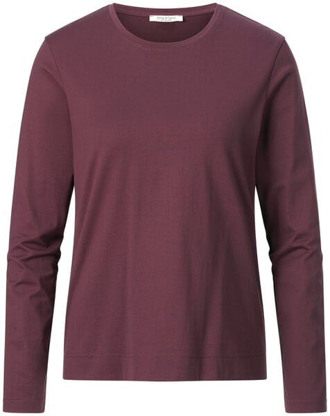 Women's Long-Sleeve Shirt Bordeaux