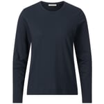 Damen-Langarmshirt Dunkelblau