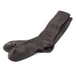 Chaussettes de laine pour hommes Marron mélangé