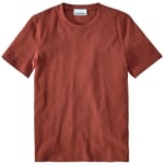 T-shirt homme en coton Marron rouge