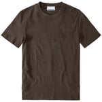 Mens t shirt cotton Brown