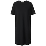 Robe en jersey pour femme Noir