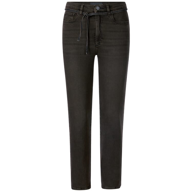 Stretchjeans til damer, Sort-brun