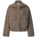 Hoftejakke til damer Brown melange