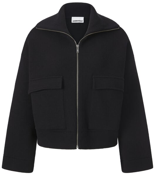 Veste courte pour femme Noir