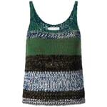 Pull-over en maille pour femme Multicolore