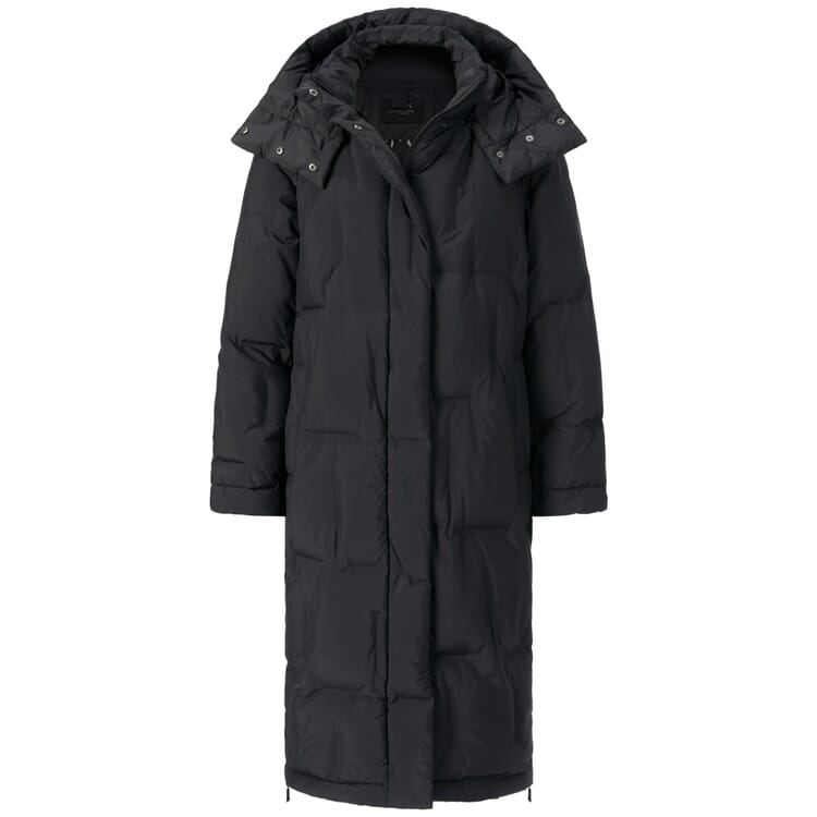 Manteau ouaté pour femme, Noir