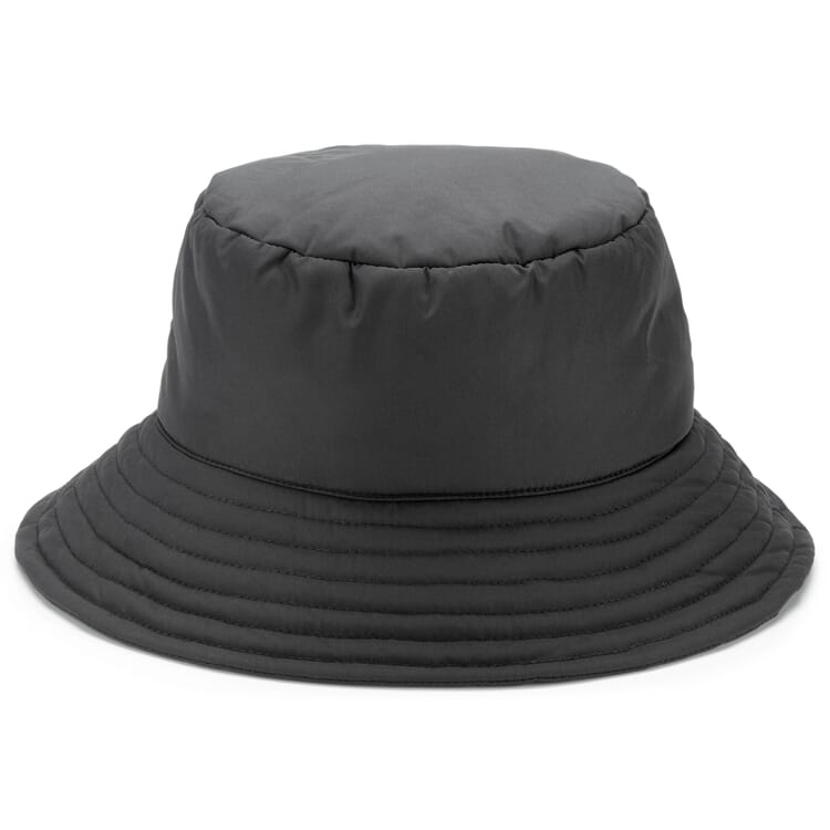 Ladies' hat, lightly padded, black