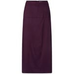 Dames-TENCEL™ midirok Paars