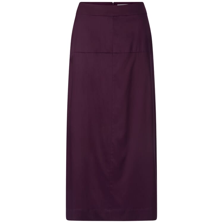 Ladies' midi skirt TENCEL™, Purple
