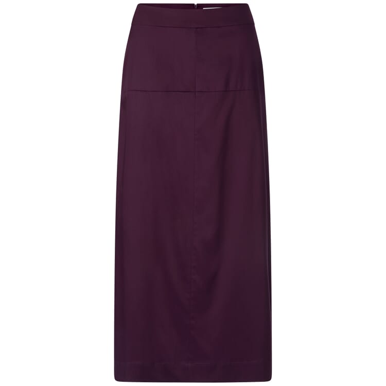 Ladies' Tencel midi skirt