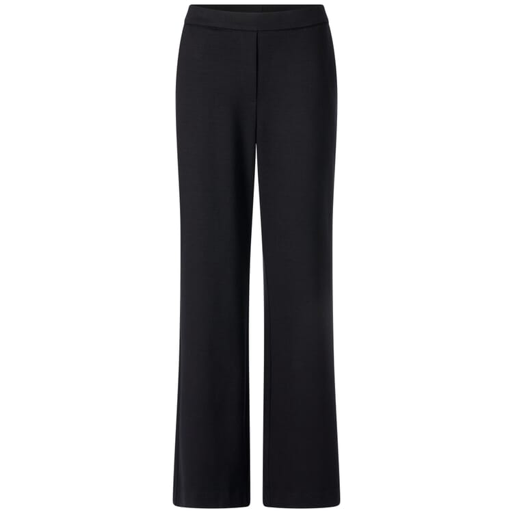 Ladies jersey pants, Black