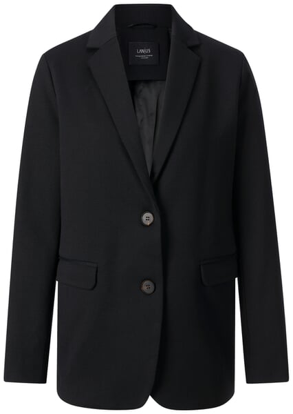 Damen-Jerseyblazer Schwarz