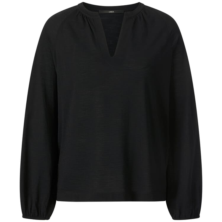 Dames blouse shirt, Zwart