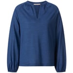 Ladies blouse shirt Cobalt blue