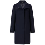 Ladies Whale Coat Dark blue