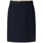 Falda corta de paseo para señoras Azul oscuro
