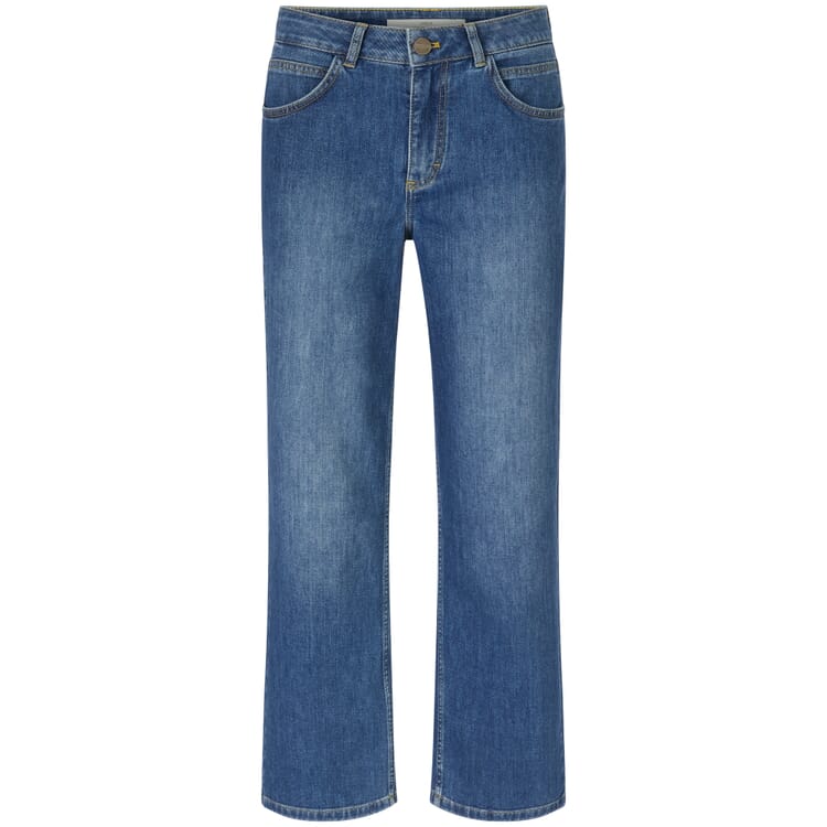Relaxed-jeans til kvinder"., Blue