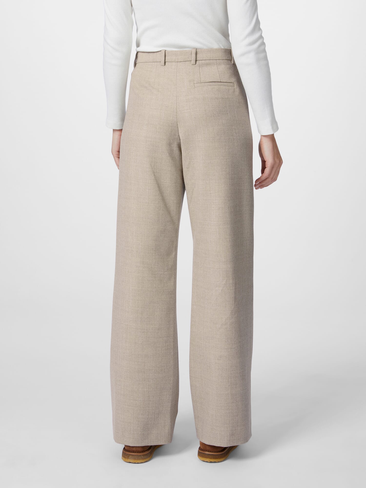 flat | . 1980s-1990s two-tuck wool slacks 🐏 寒い日が多く