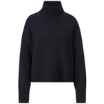 Oversized women's sweater Dark blue