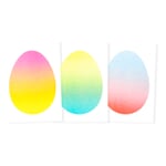 Set de postales de huevos Riso