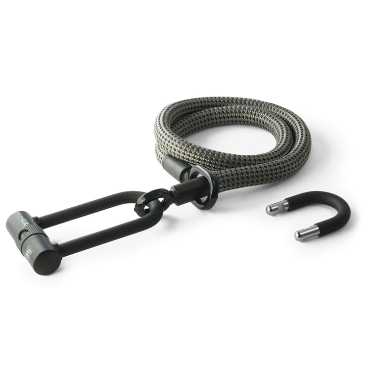 Occhiello U/X blocca ruota, Grigio