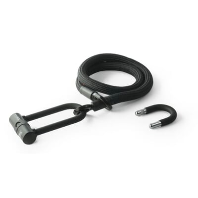 Eyelet U/X wheel lock, Black Manufactum