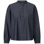 Blouse femme Chambray Bleu