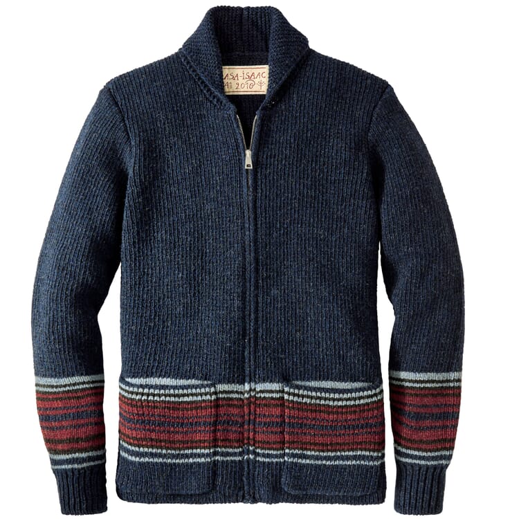 Cardigan til mænd Folk, Blue