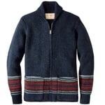Cardigan til mænd Folk Blue