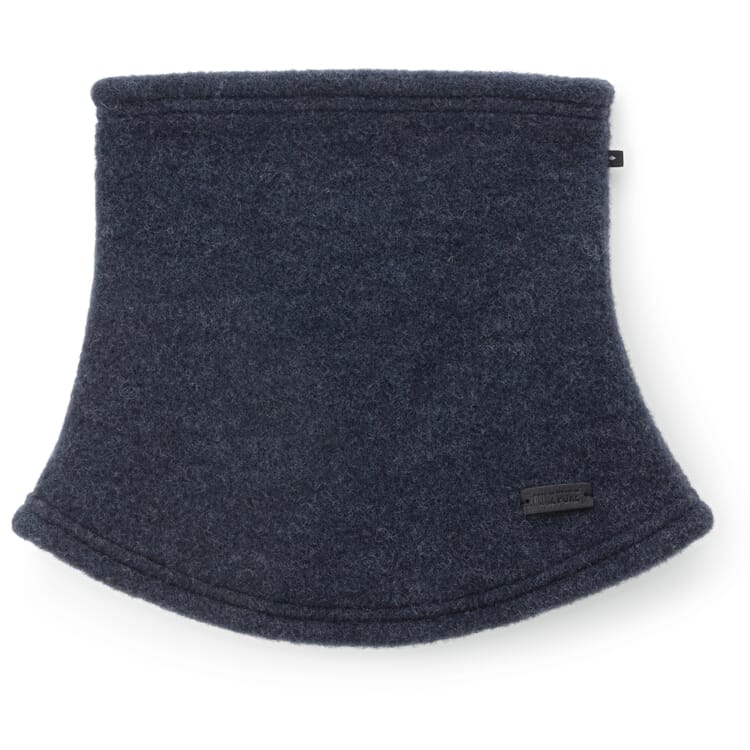 Wollen sjaal van fleece voor kinderen, Donkerblauw