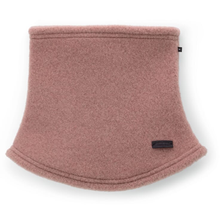 Sciarpa in pile di lana per bambini, Rosé