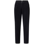 Dames corduroy broek Donkerblauw