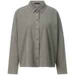 Dames corduroy blouse Lichtgroen