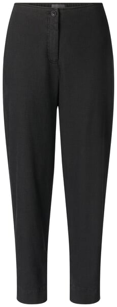 Damenhose Saumaufschlag Dunkelgrau