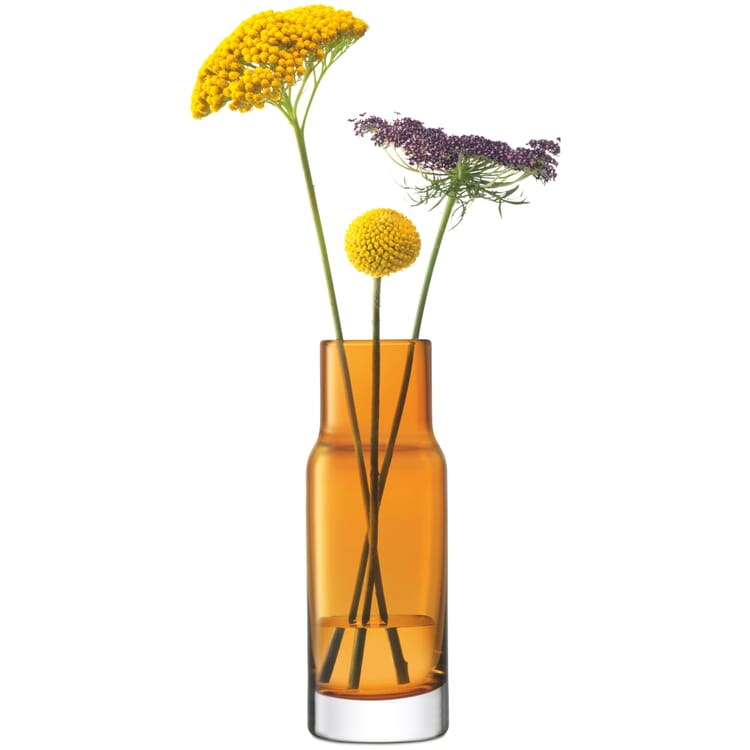 Vase Utility 19, Amber