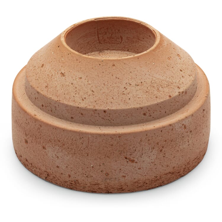Hoff terracotta lysestage stabelbar