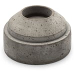 Hoff portavelas de terracota apilable Gris crudo