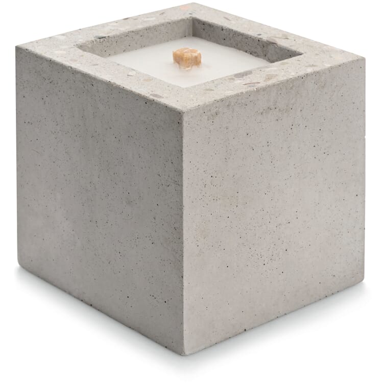 Concrete fire cube, Small