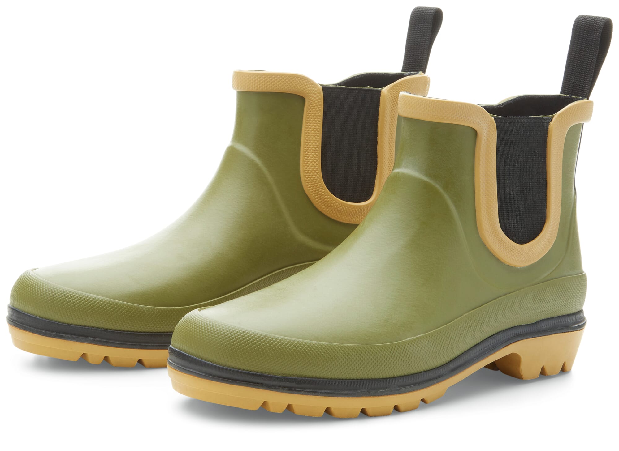 Bottes en caoutchouc pour femmes Olive noir Manufactum